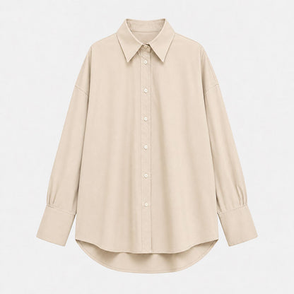Camicia Oversize con Polsino Ampio