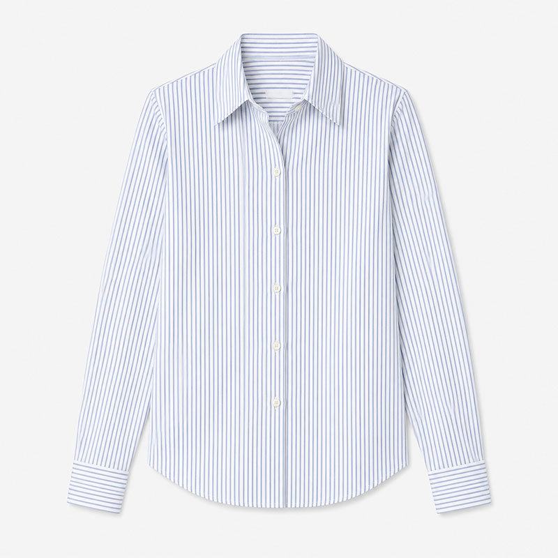 Dettagli Camicia Riviera a Righe Sottili