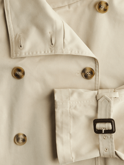 Trench Corto Donna dal Design Elegante