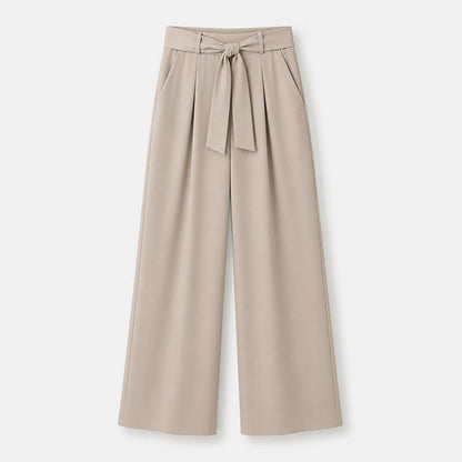 Pantaloni Ampi con Cintura Coordinata