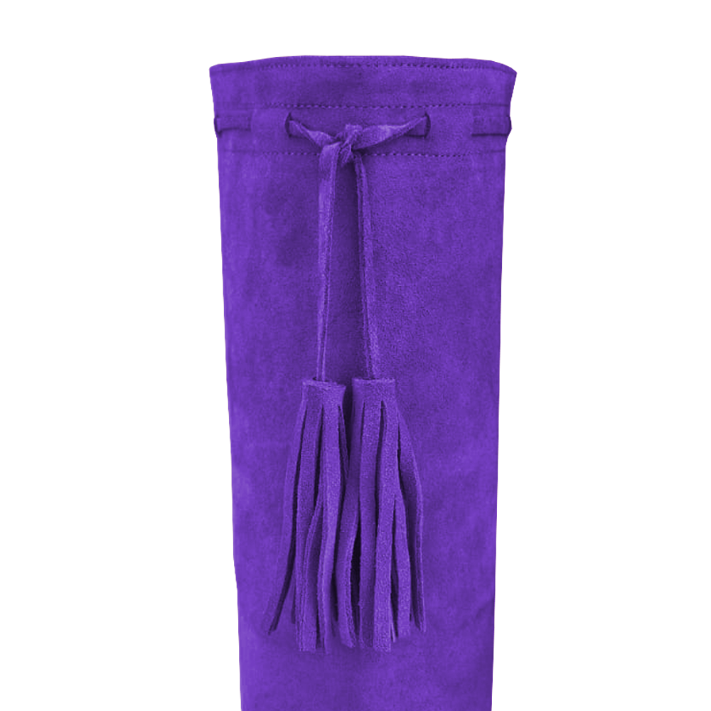Dettagli ALEXANDRA SCAMOSCIATO VIOLA